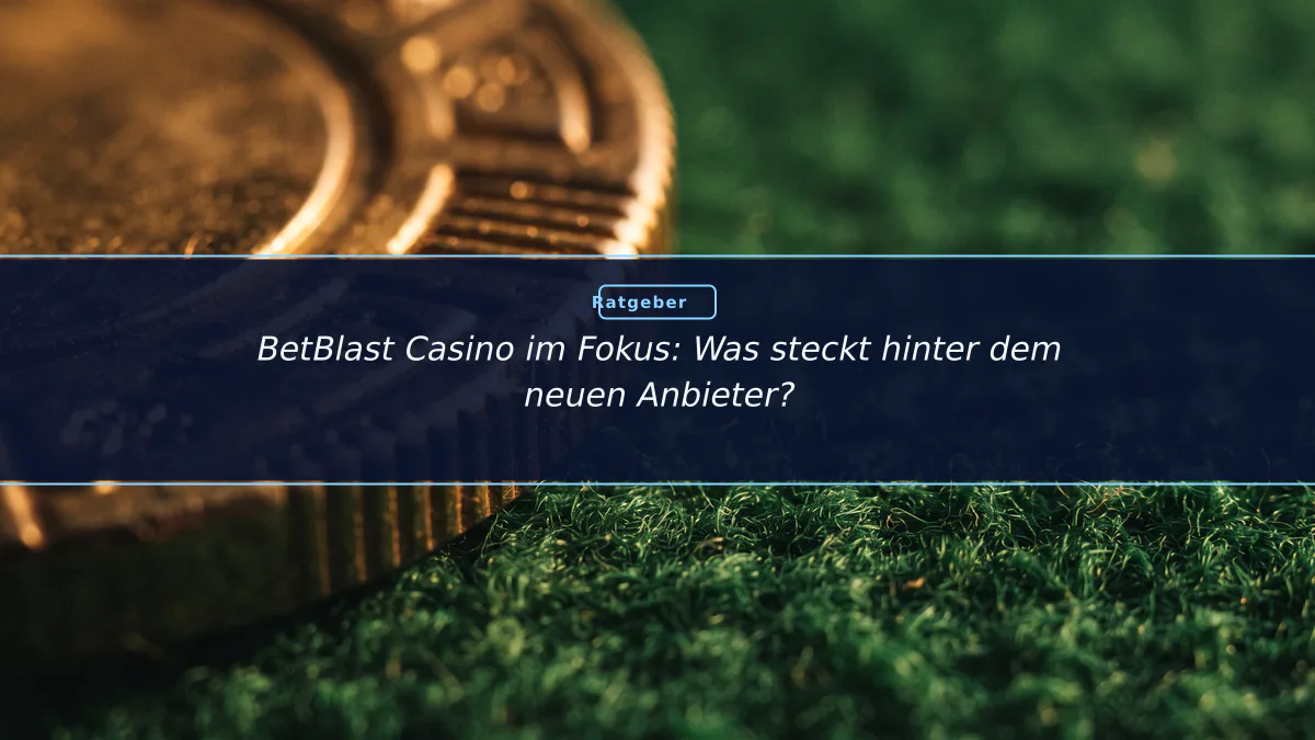 BetBlast Casino im Fokus: Was steckt hinter dem neuen Anbieter?