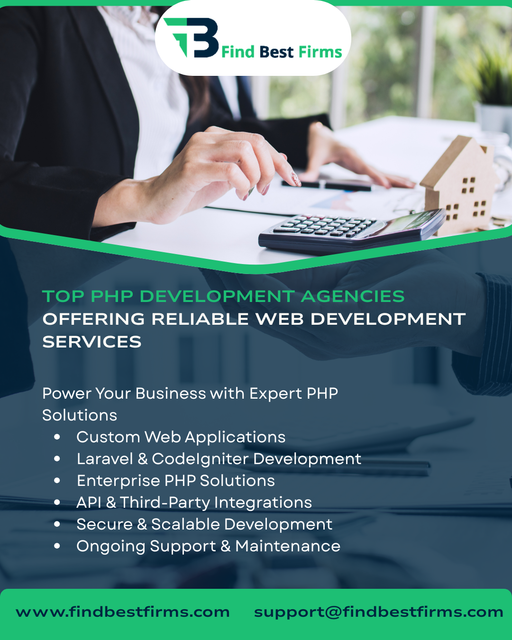 TOP PHP Development agencies Offering Reliable Web Development Services