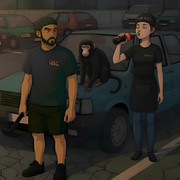 064 Ela e a Coca-Cola
