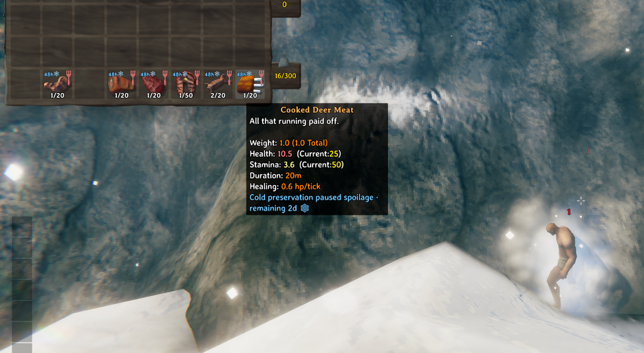 Cold-biome preservation