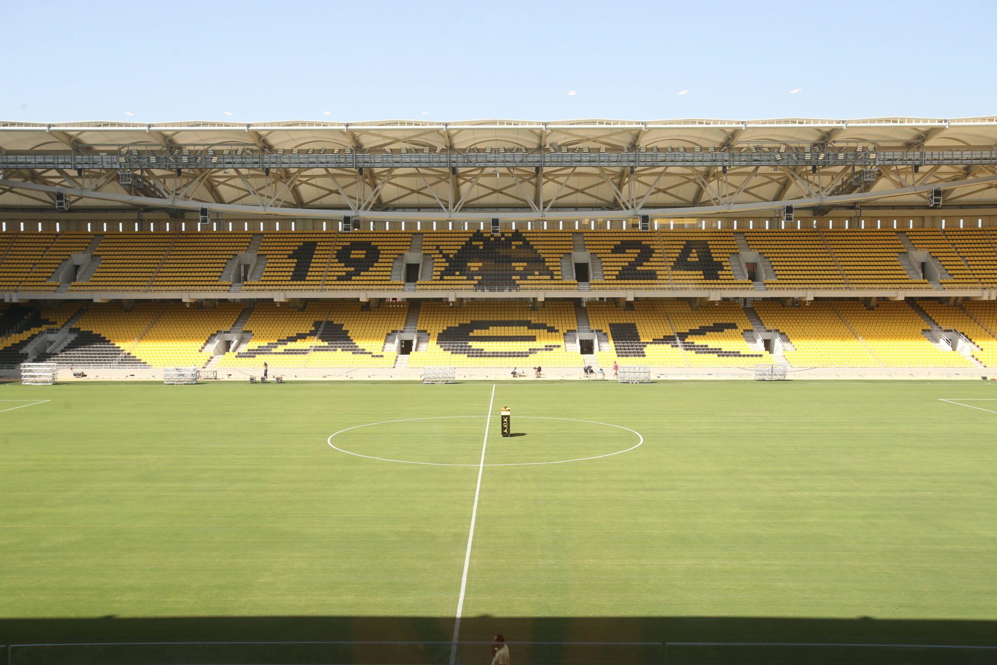 Πότε θα είναι στο 100% ο αγωνιστικός χώρος της Allwyn Arena - Η εξήγηση του Νίκολιτς