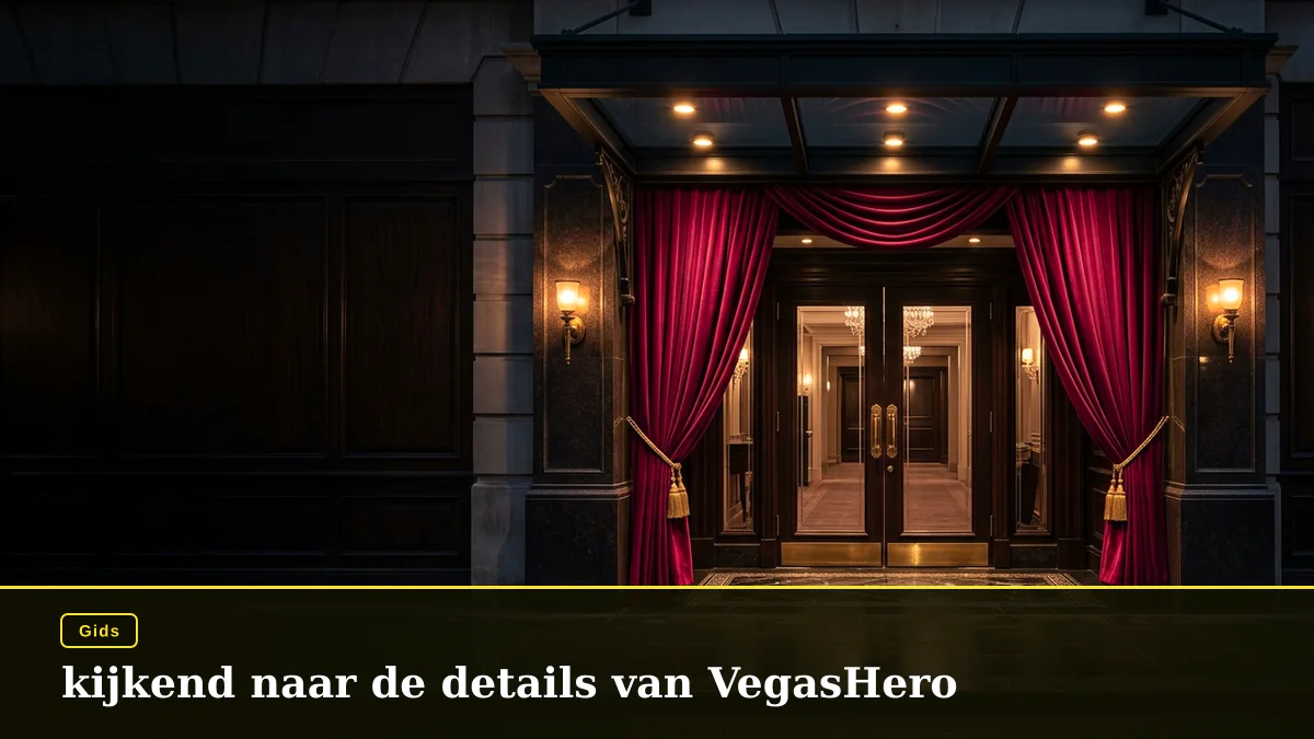 kijkend naar de details van VegasHero