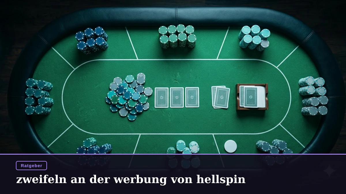 zweifeln an der werbung von hellspin