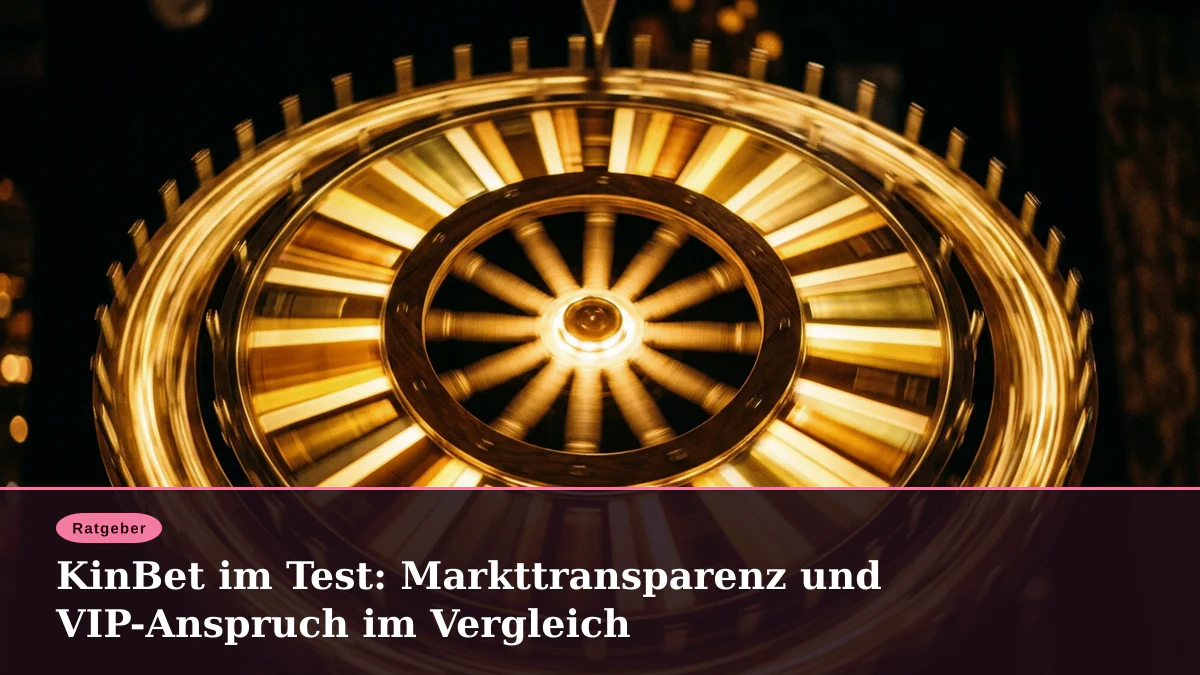 KinBet im Test: Markttransparenz und VIP-Anspruch im Vergleich