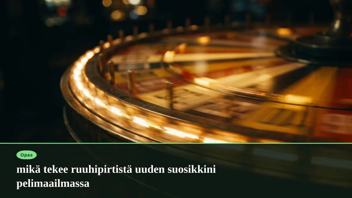 mikä tekee ruuhipirtistä uuden suosikkini pelimaailmassa