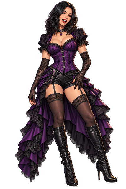 Rock Bottom Vengeance Video Game Character Cast (2027) DLC Character Raylene 3.png