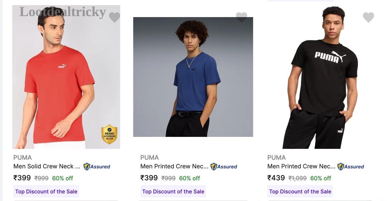 Loot Puma T – Just ₹399 | Limited Time Loot Offer Loot Puma T – Just ₹399 | Limited Time Loot Offer