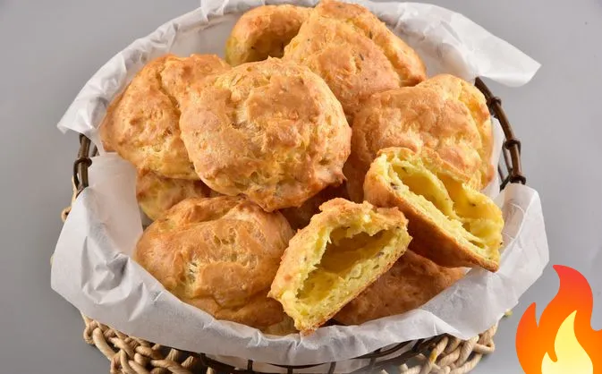 Фото Сырные профитроли