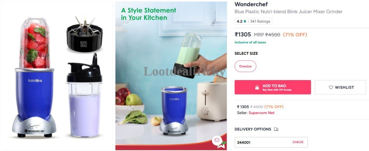 Wonderchef Nutri Blend | Loot Lo