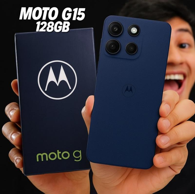 Moto G15 Dual Sim 4gb Ram 128gb Azul Marino