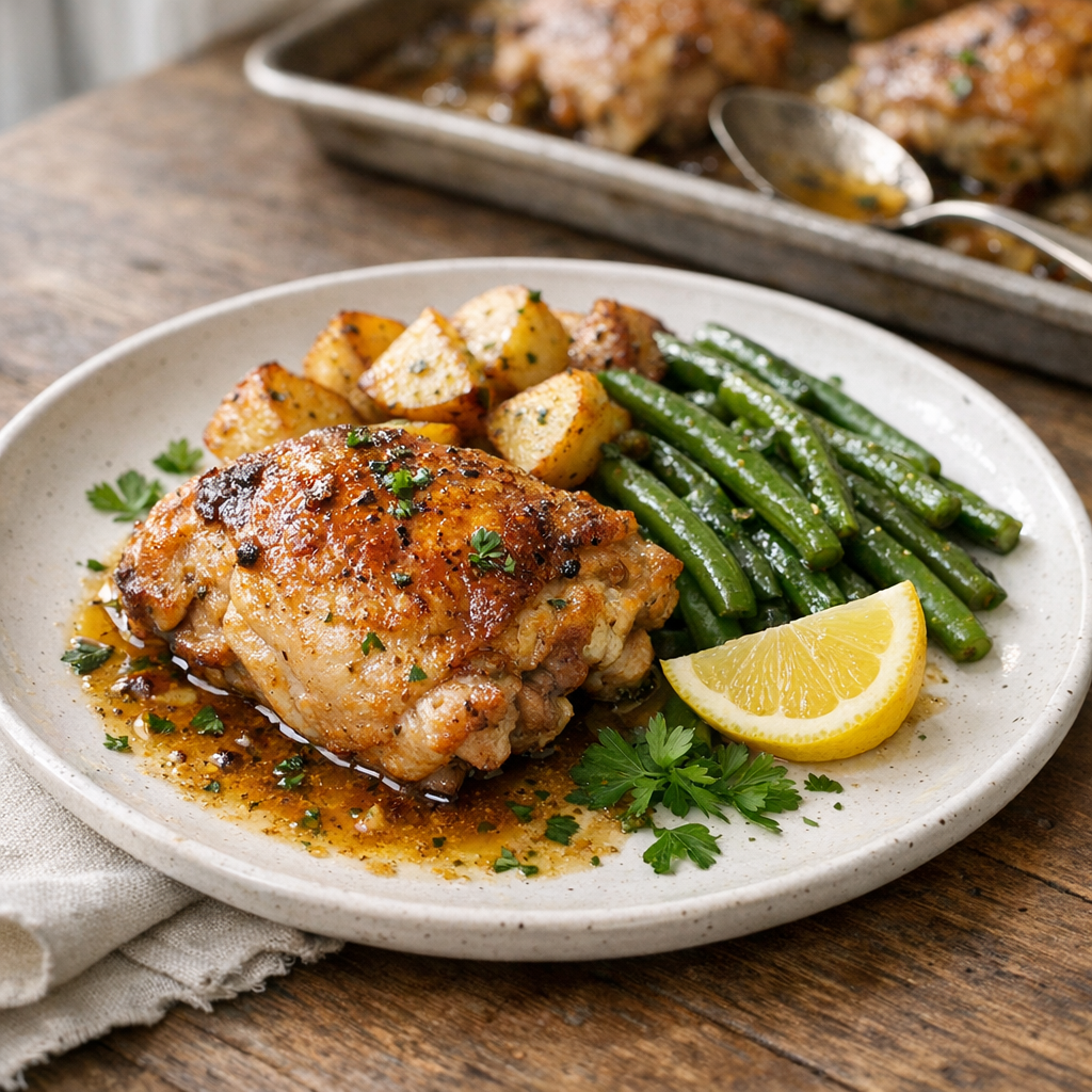 one pan chicken dinner tips and variations