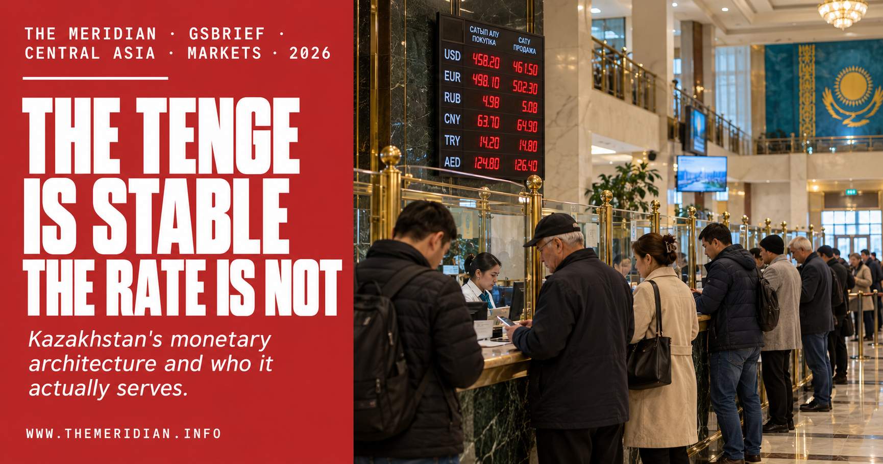 The Tenge Is Stable. The Base Rate Is 16.25%. The Cost of Borrowing Is Still Killing the Private Sector. - GSBrief - The Meridian
