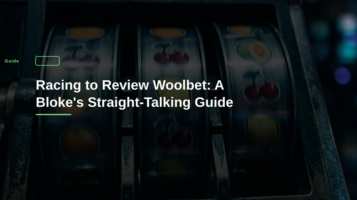 Racing to Review Woolbet: A Bloke's Straight-Talking Guide