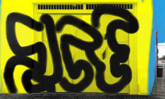 Graffiti artwork by ACE