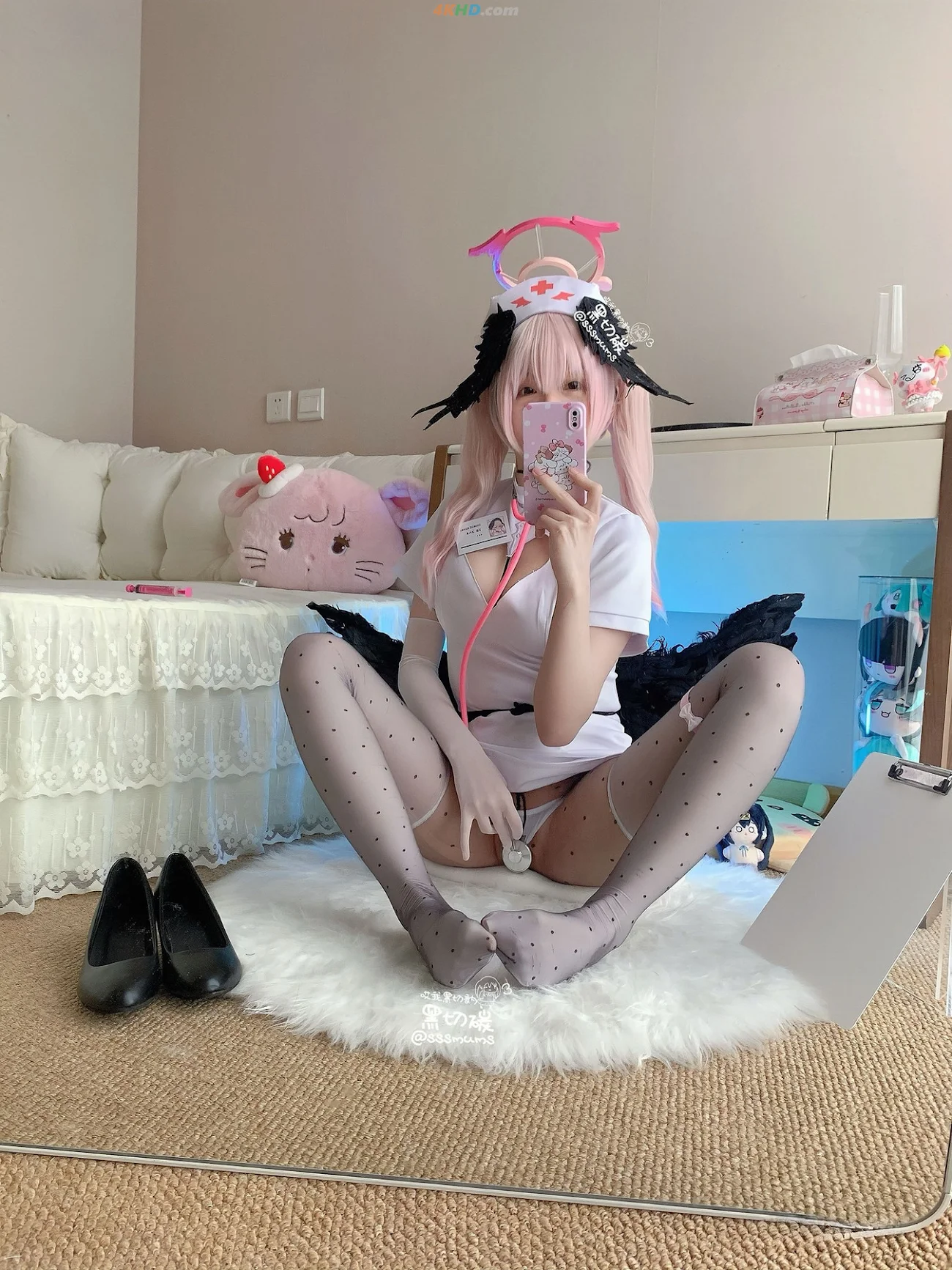 黑切碳–下江小春護士Cosplay