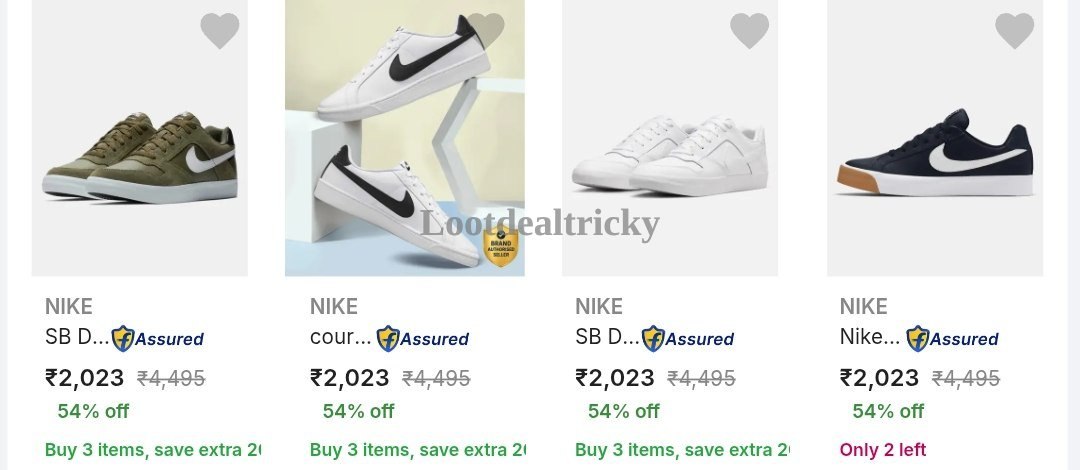 Triple On Shoes – Just 50% OFF | Lowest Price Deal