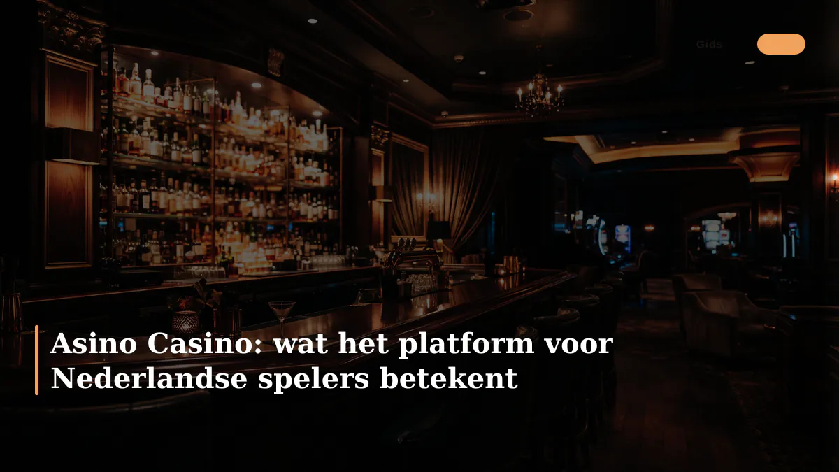 Asino Casino: wat het platform voor Nederlandse spelers betekent