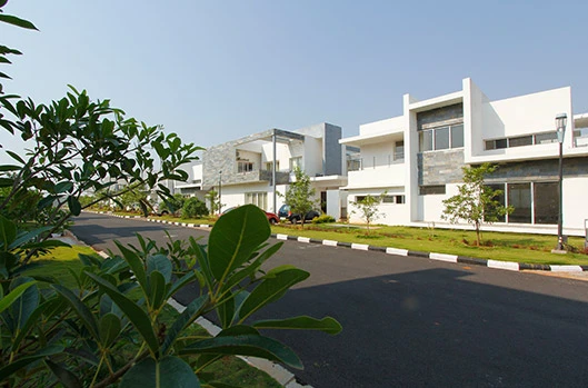 Modern 4 BHK villa interior design Hyderabad