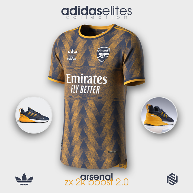 arsenal x adidas x zx 2k boost 2.0 