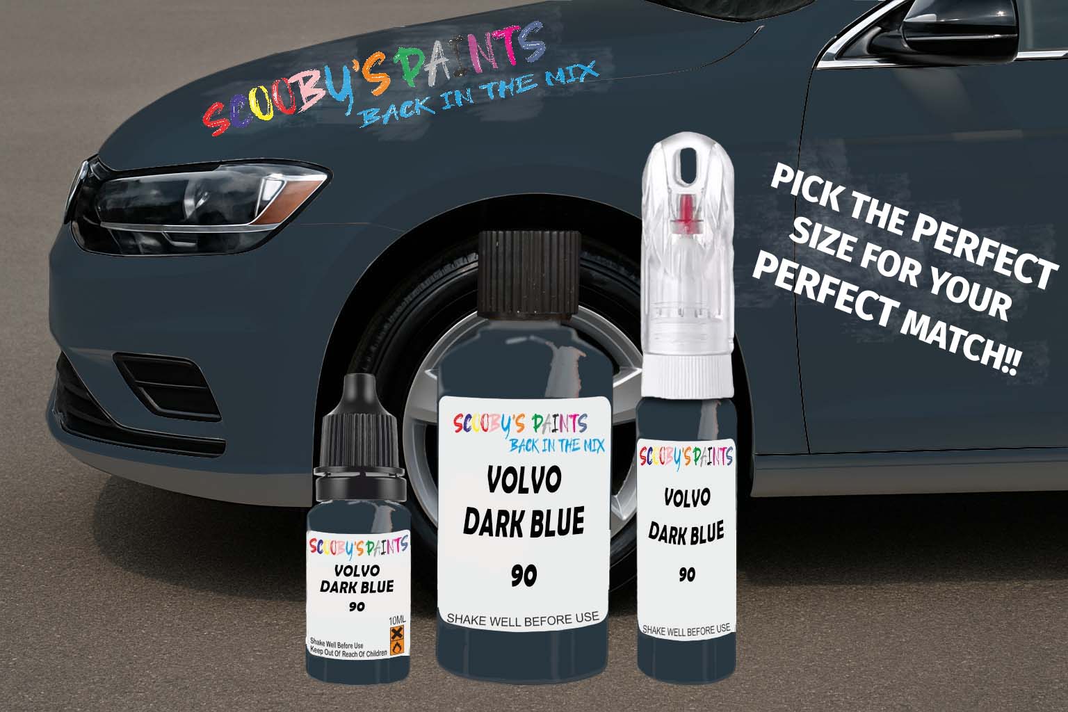 Scooby’s Paints – Volvo Triple Touch-Up