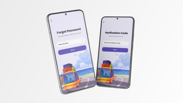 Android App Presentation Mockup - Mobile Mockup Promo