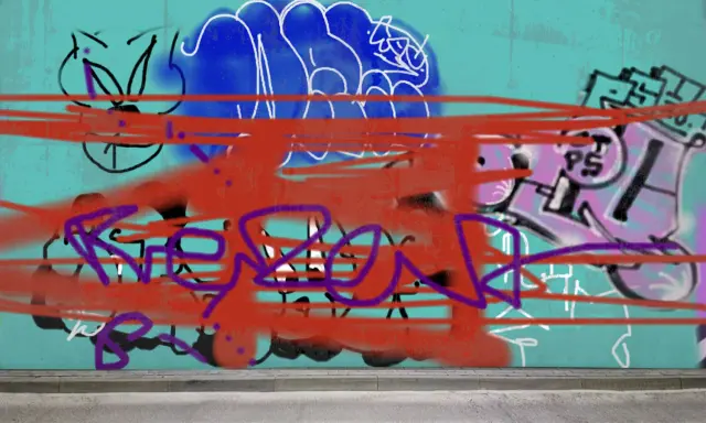 Graffiti artwork by AOSER275