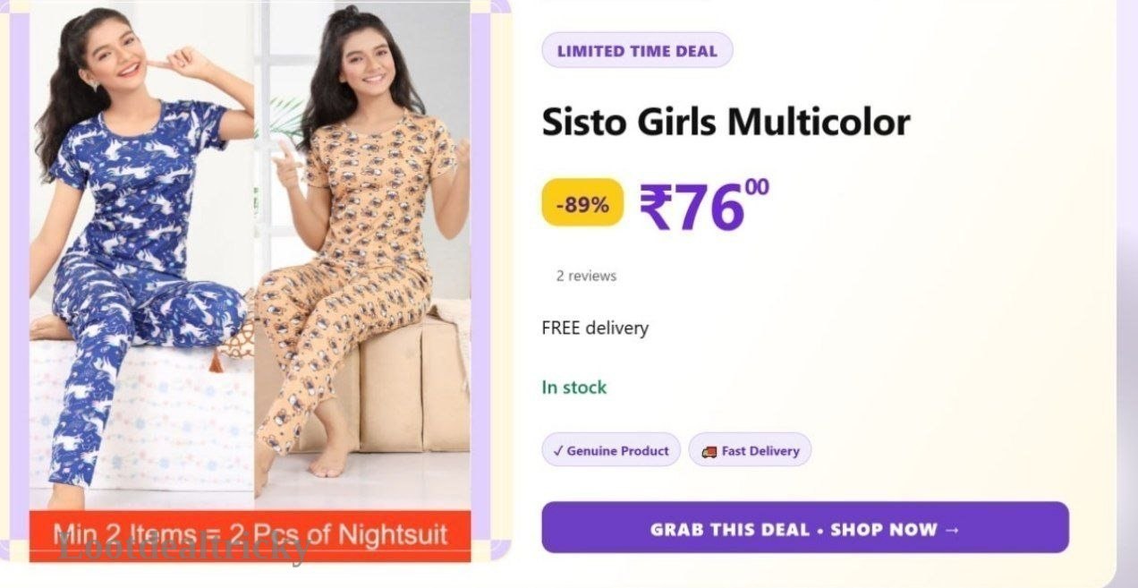 Girls Night Dress | Best Price Drop Today
