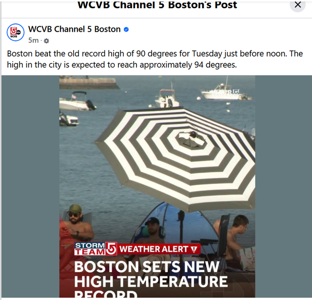 Record Temperature