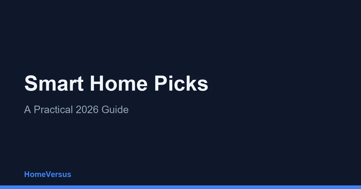 Smart Home Picks