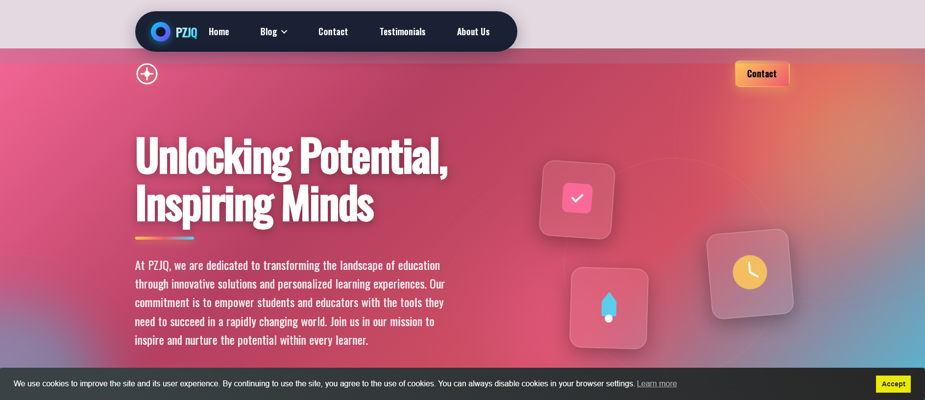 Screenshot of 3pj66.com
