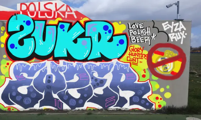 Graffiti artwork by eyza