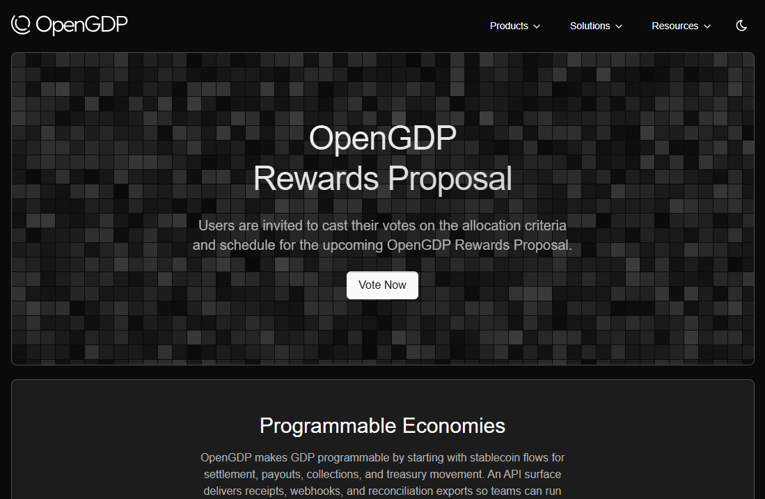 Stored capture of proposal-opengdp.com