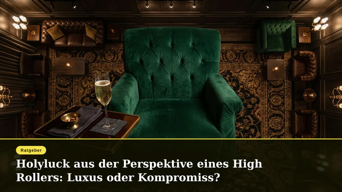 Holyluck aus der Perspektive eines High Rollers: Luxus oder Kompromiss?