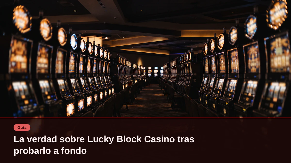 La verdad sobre Lucky Block Casino tras probarlo a fondo