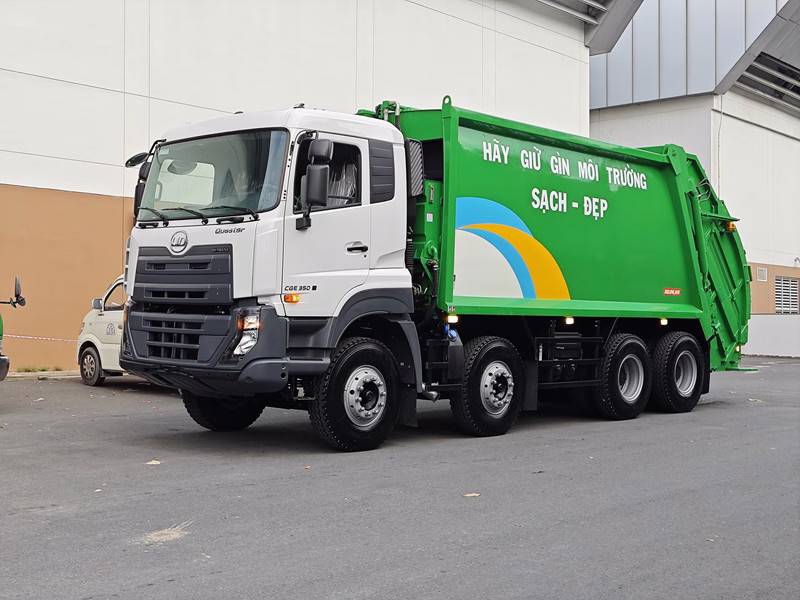 8x4 CGE 350 Xe Ép Rác