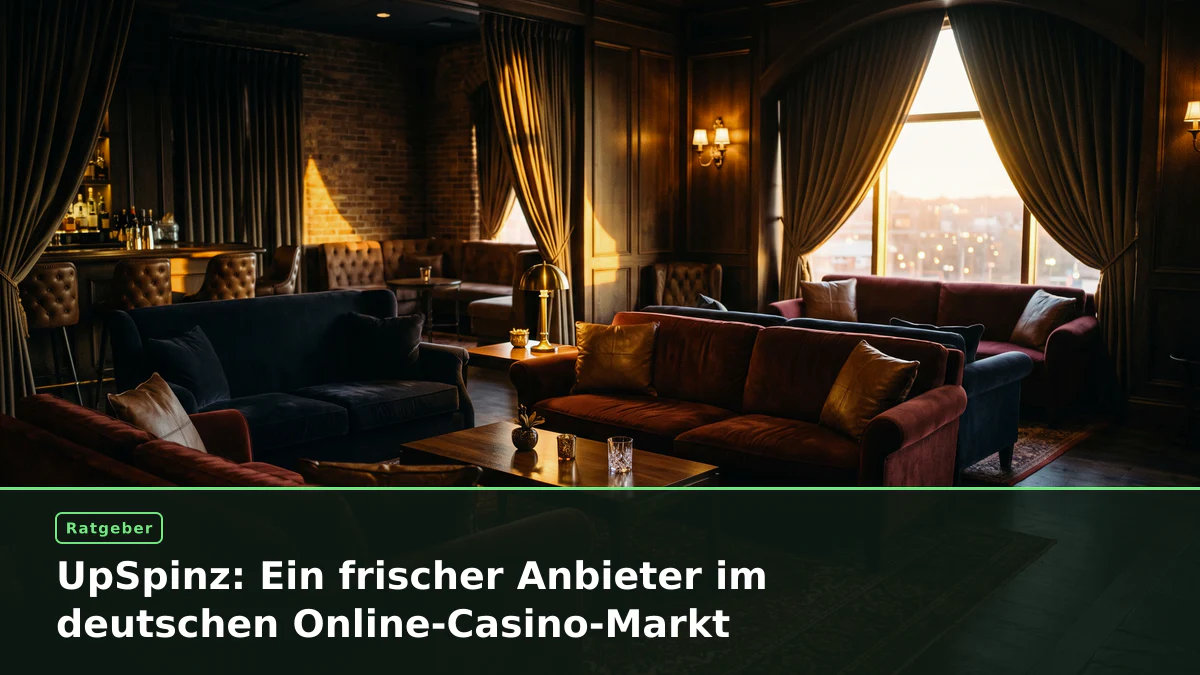 UpSpinz: Ein frischer Anbieter im deutschen Online-Casino-Markt