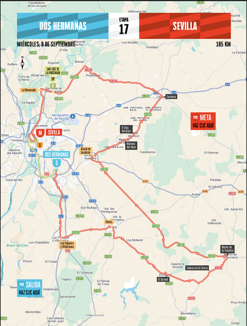 Stage 17 Route