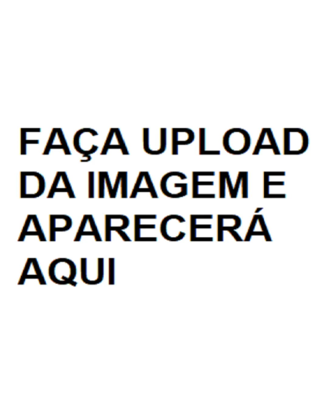 Upload Da Imagem