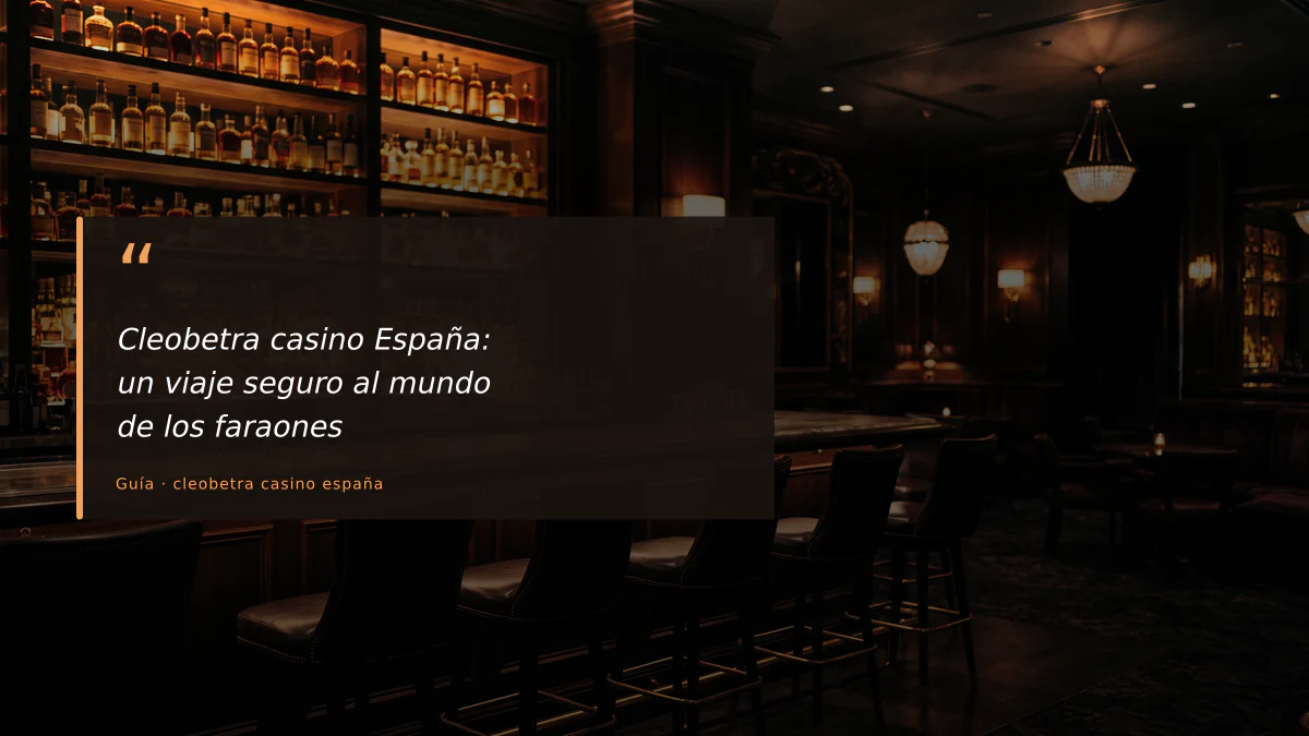 Cleobetra casino España: un viaje seguro al mundo de los faraones