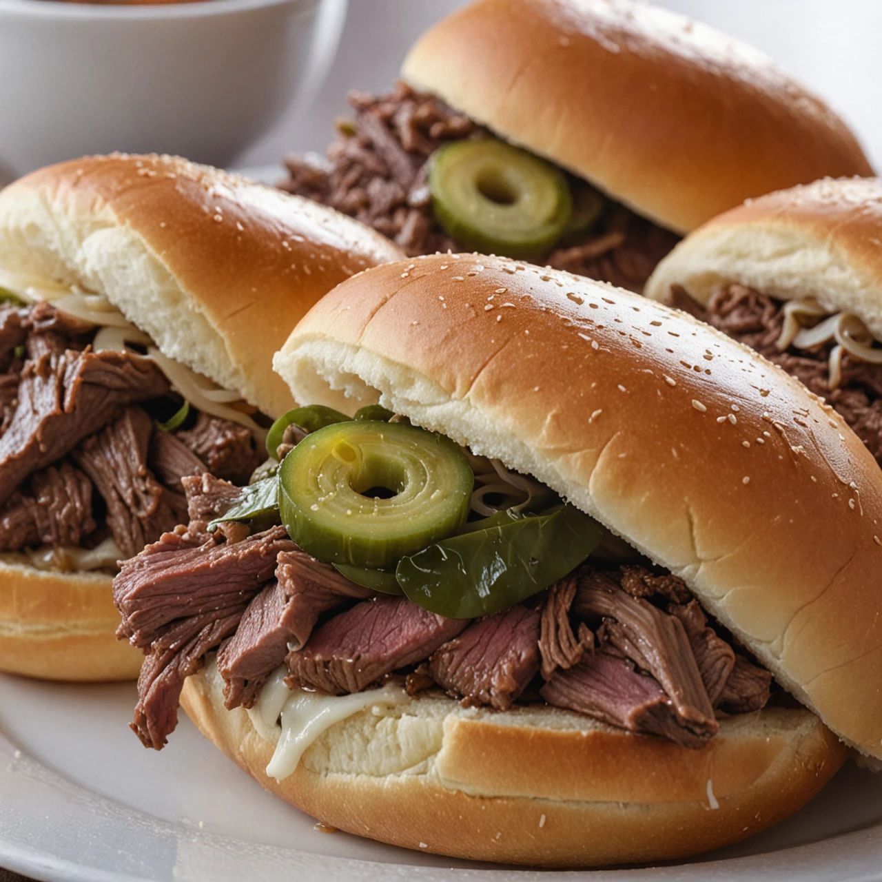 Crockpot French Dip Subs