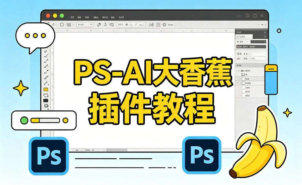 PS-AI大香蕉插件完整教程，多功能高效出图进阶课