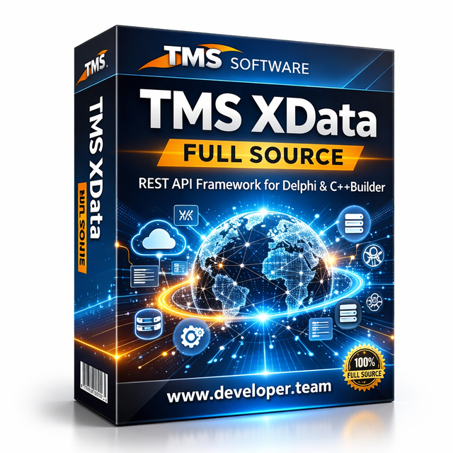 TMS XData v5.24.0.0 Full Source Delphi 10-13