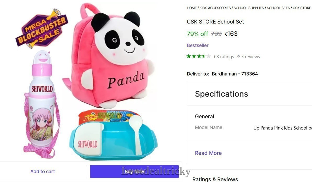 school Bag With – Mind-Blowing Saving @ ₹163 school Bag With – Mind-Blowing Saving @ ₹163