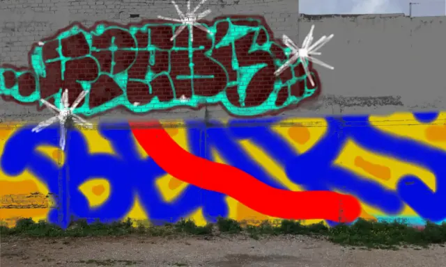 Graffiti artwork by fears