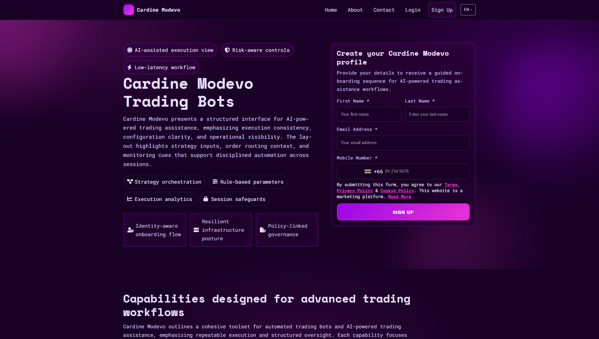 Stored capture of cardinemodevo-engine.com