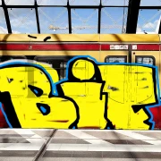 Graffiti artwork by BVBIF