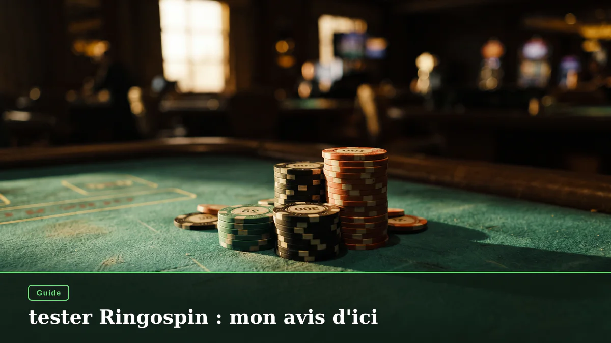 tester Ringospin : mon avis d'ici