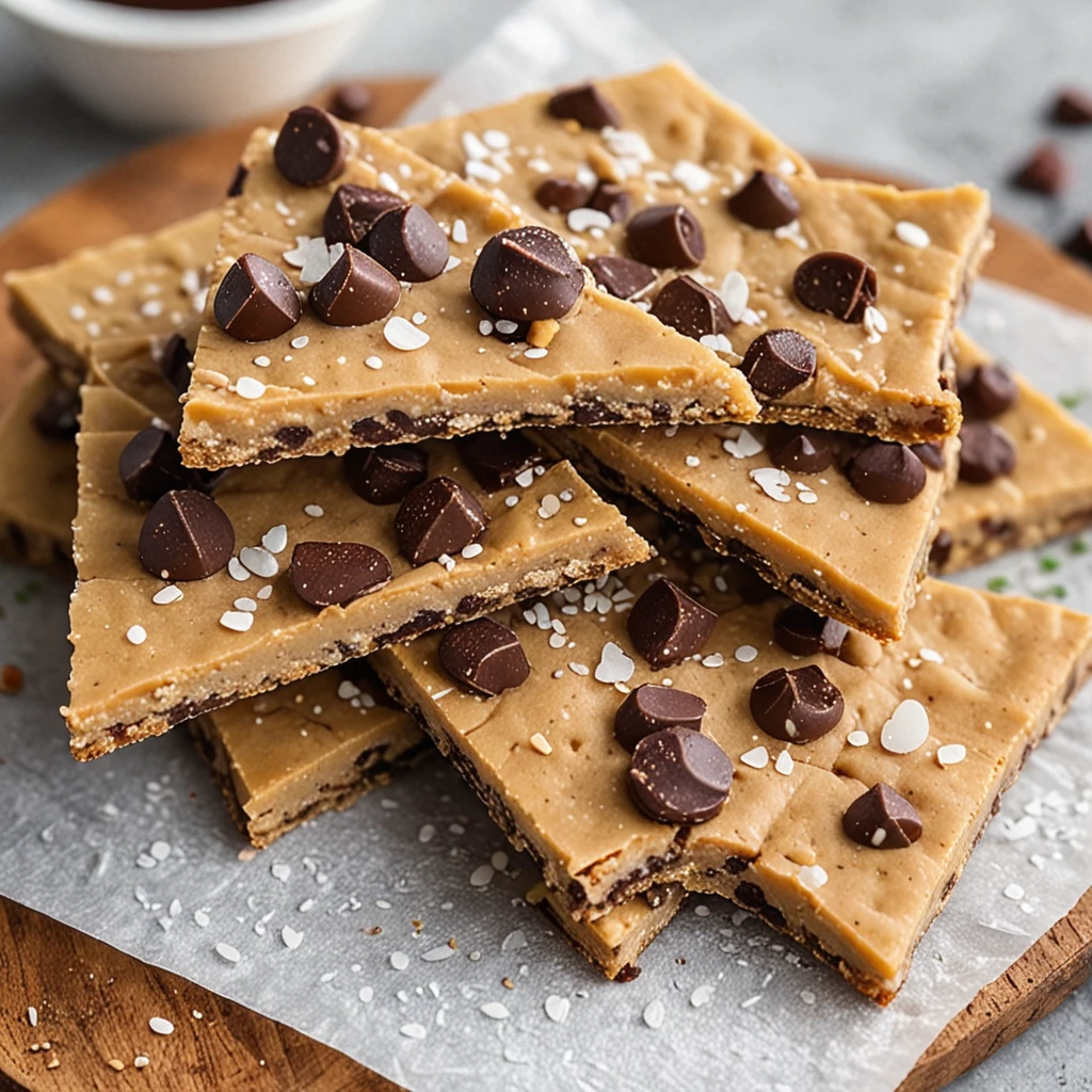 Savor Healthy Cookie Dough Bark – Guilt-Free Delight