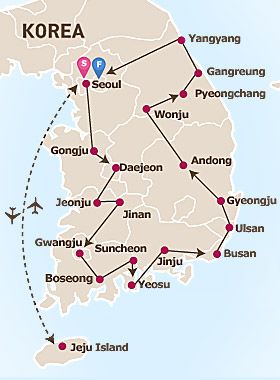 Trip map
