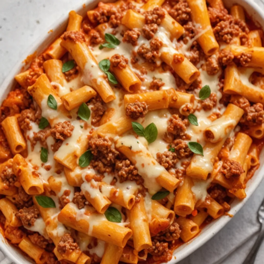 Ultimate Baked Ziti with Meat Sauce - Classic Comfort Food